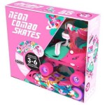 YVolution Neon Combo 2 in 1 Roller Skates - Floral/pink 53.NC49F4 0816661020666