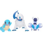 Jazwares Pokemon Φιγούρες Μάχης 3 Τεμ. W25 (4 Σχέδια) – Squirtle N.1, Skorupi, Absol Pkw4096, JW095155-W26 191726756101