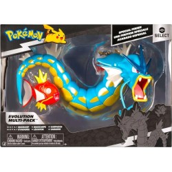 Pokemon Evolution Figures 2 Pcs. (magikarp, Gyarados) – Jazwares JW004277 191726761372