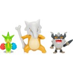 Pokemon Battle Figures 3 Pcs. W25 (4 Designs) – Jazwares Pkw4095, JW095155-W26 191726756095