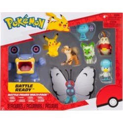 Pokemon Φιγούρες 8 Τεμ Wave 14 – Jazwares JW002542-W14 191726756149
