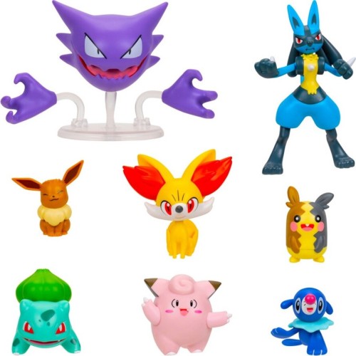 Pokemon Φιγούρες 8 Τεμ Wave 15 – Jazwares JW002542-W15 191726756156