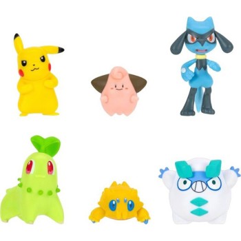Pokemon Figures 6 Pcs Wave 10 – Jazwares JW002469-W10 191726756132