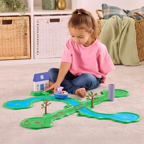 Giochi Preziosi Peppa Pig Peppa whizz around σετ παιχνιδιου πλοιο παππου γουρουνακι 08345 5029736083458