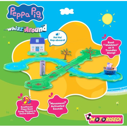Giochi Preziosi Peppa Pig Peppa whizz around σετ παιχνιδιου πλοιο παππου γουρουνακι 08345 5029736083458