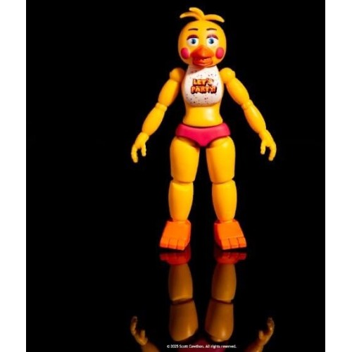 Jazwares Nights At Freddys Toy Chica - 5-Inch Articulated Figure With Jumpscare Feat JWFF0001 191726908333