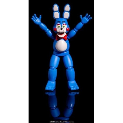 Jazwares Nights At Freddys Toy Bonnie - 5-Inch Articulated Figure With Jumpscare Fea JWFF0001 191726908319
