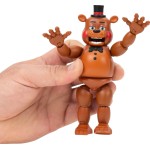 Jazwares Five Nights At Freddys Toy Freddy - 5-Inch Articulated Figure With Jumpscare Fea JWFF0001 191726826583