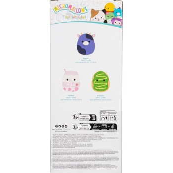 Jazwares Micromallows Sqmm0193-3 Pack  Soft Mini Squishmallows 6.5 Cm Plush Figures  JWSM0199-W2 191726888666