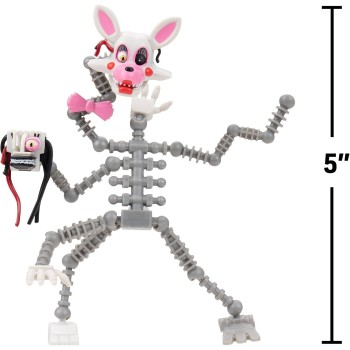 Jazwares Five Nights At Freddy's Mangle - Μονή Φιγούρα 13Εκ W1 Jumpscare Feature And Glow-In-The-Dark Eyes JWFF0001 191726908326