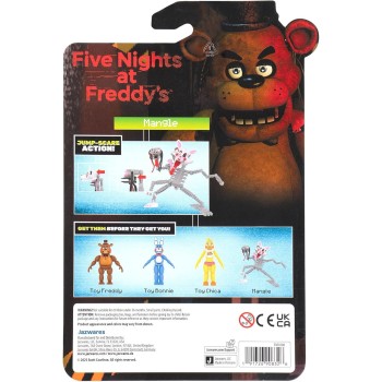 Jazwares Five Nights At Freddy's Mangle - 5-Inch Articulated Figure With Jumpscare Feature And Glow-In-The-Dark Eyes JWFF0001 19