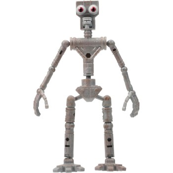 Jazwares Five Nights At Freddy's 6-Inch Endo-Series Collector Figure: Endo-1 With Classic Bonnie And Withered Bonnie Pieces - Ar