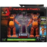 Jazwares Five Nights At Freddy's 6-Inch Endo-Series Collector Figure: Endo-1 With Classic Freddy & Withered Freddy Pieces - Arti