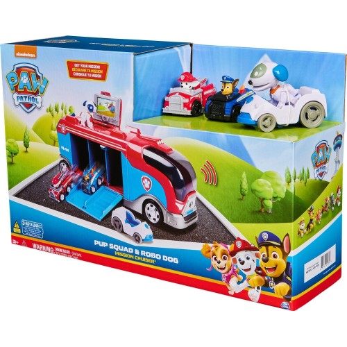 Spin Master Paw Patrol: Pup Squad & Robo Dog - Mission Cruiser Vehicle Playset (6070313)* 6070313 681147021358