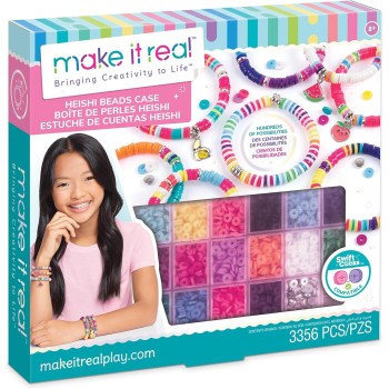Make It Real Heishi Bead Kit - Square Box - Swift Click Compatible 1745 695929017453