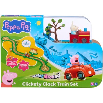 Giochi Preziosi Peppa Pig Peppa whizz around σετ παιχνιδιου το τρενο του παππου γουρουνακι 08344 5029736083441