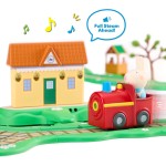 Giochi Preziosi Peppa Pig Peppa whizz around σετ παιχνιδιου το τρενο του παππου γουρουνακι 08344 5029736083441