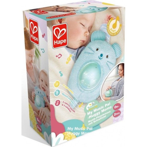 Hape Early Melodies Μουσικό Φωτονανούρισμα Huggy Momo E0113A 6943478037373