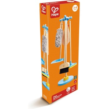 σετ παιχνιδιών hape  - αξεσουάρ καθαρισμού, με βάση E3055A 6943478039537