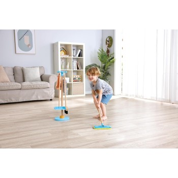 σετ παιχνιδιών hape  - αξεσουάρ καθαρισμού, με βάση E3055A 6943478039537