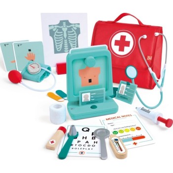 Hape Role Play Little Doctor's Medical Set E3228A 6943478051430