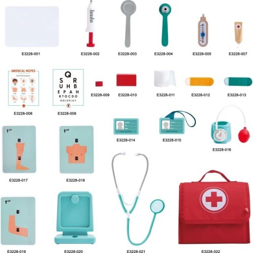 Hape Role Play Little Doctor's Medical Set E3228A 6943478051430