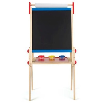 Hape Ξύλινος Πίνακας Διπλής Όψεως Little Artist's Easel E2016 6943478051362