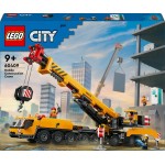 LEGO City yellow mobile construction crane 60409 5702017582917