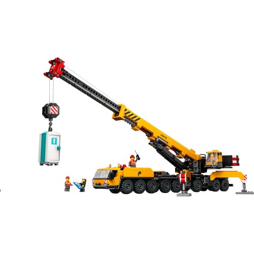 LEGO City yellow mobile construction crane 60409 5702017582917