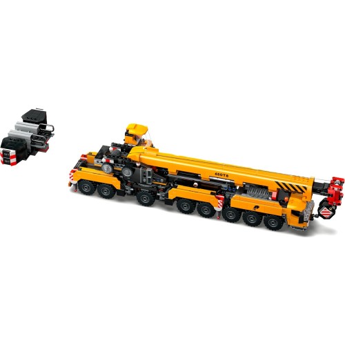 LEGO City yellow mobile construction crane 60409 5702017582917