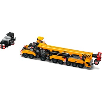 LEGO city κίτρινος κινητός γερανός οικοδομής 60409 5702017582917