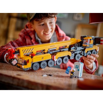 LEGO City yellow mobile construction crane 60409 5702017582917