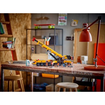 LEGO city κίτρινος κινητός γερανός οικοδομής 60409 5702017582917