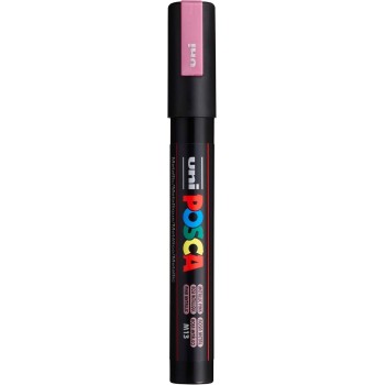 Uni-ball Mitsubishi Pencil Μαρκαδόρος Posca 2.5Mm Medium PC-5M - Ροζ Μεταλλικό PC-5M-ΡΟΖ-ΜΕΤΑΛΛΙΚΟ 4902778113585