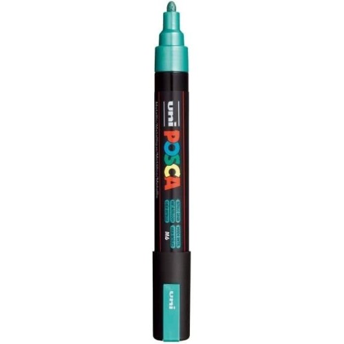 Uni-ball Mitsubishi Pencil Μαρκαδόρος Posca 2.5Mm Medium PC-5M - Πράσινο Μεταλλικό PC-5M-ΚΑΚΚΙΝΟ-ΜΕΤΑΛΛΙΚΟ 4902778113578