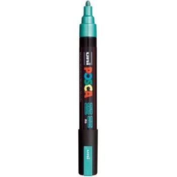 Uni-ball Mitsubishi Pencil Μαρκαδόρος Posca 2.5Mm Medium PC-5M - Πράσινο Μεταλλικό PC-5M-ΚΑΚΚΙΝΟ-ΜΕΤΑΛΛΙΚΟ 4902778113578