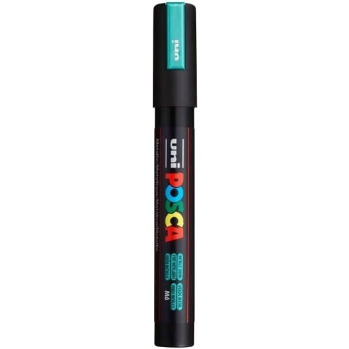 Uni-ball Mitsubishi Pencil Μαρκαδόρος Posca 2.5Mm Medium PC-5M - Πράσινο Μεταλλικό PC-5M-ΚΑΚΚΙΝΟ-ΜΕΤΑΛΛΙΚΟ 4902778113578