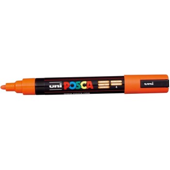Uni-ball Mitsubishi Pencil Μαρκαδόρος Posca 2.5Mm Medium PC-5M - Φωτεινό Κίτρινο ΚΙΤΡΙΝΟ ΦΤΝ 4902778916223