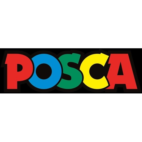 Uni-ball Mitsubishi Pencil Posca Mitsubishi Pencil - Marker Pc5br - Medium Brush Tip, Semi-Flexible, Water-Based Paint - for All