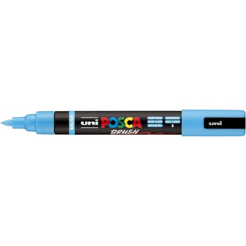 Uni-ball Mitsubishi Pencil Posca Uni-Ball Ζωγραφικής Μαρκαδόρος Light Blue Ανοιχτό Μπλε PC-5BR 4902778311783