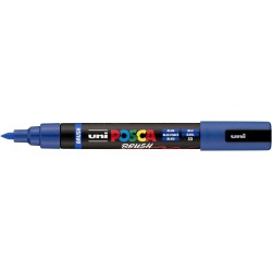 Uni-ball Mitsubishi Pencil Posca Mitsubishi Pencil - Marker Pc5br - Medium Brush Tip, Semi-Flexible, Water-Based Paint - For All