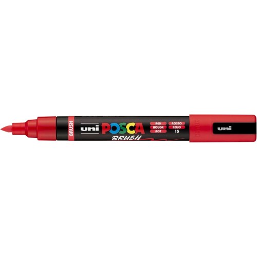 Uni-ball Mitsubishi Pencil Uni-Ball Posca Ζωγραφικής Μαρκαδόρος Κόκκινος PC-5BR 4902778311820