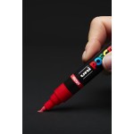 Uni-ball Mitsubishi Pencil Uni-Ball Posca Ζωγραφικής Μαρκαδόρος Κόκκινος PC-5BR 4902778311820