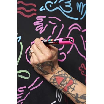 Uni-ball Mitsubishi Pencil Uni-Ball Posca Ζωγραφικής Μαρκαδόρος Κόκκινος PC-5BR 4902778311820