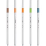 Uni-ball Mitsubishi Pencil Uni-ball Emott marker set, natural colors, 5 pieces EMOTT 5P SET NATURAL COLOURS 3701614900768