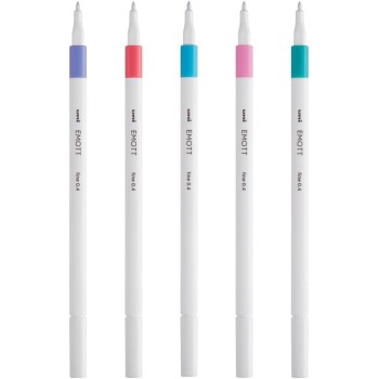 Uni-ball Mitsubishi Pencil Uni-ball Emott marker set, light colors, 5 pieces EMOTT 5P SET CANDY POP COLOURS 3701614900737
