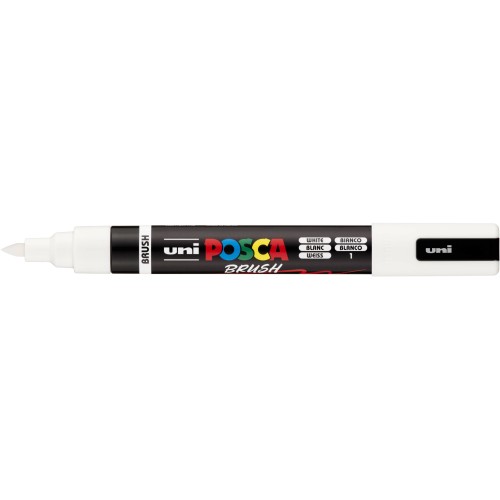 Uni-ball Mitsubishi Pencil Posca Uni-Ball Ζωγραφικής Μαρκαδόρος White PC-5BR 4902778311738