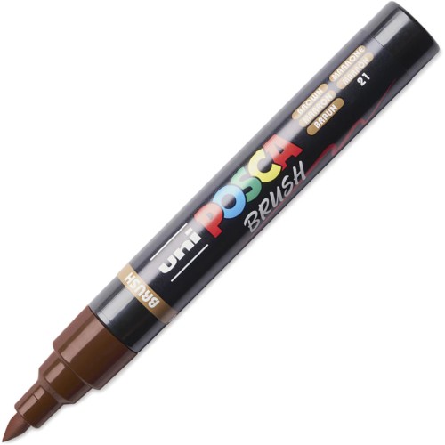 Uni-ball Mitsubishi Pencil Posca Uni-Ball Painting Marker  Brown PC-5BR 4902778311837