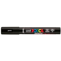 Uni-ball Mitsubishi Pencil Posca Uni-Ball Ζωγραφικής Μαρκαδόρος Μαύρος PC-5BR 4902778311851