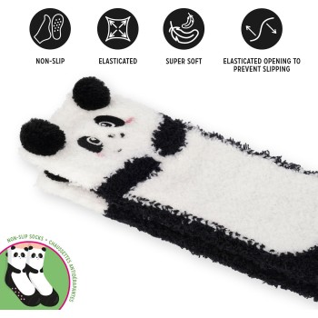 Legami Non-Slip Panda Socks For Kids - Its A Match! Panda KCS0014 8052694044626